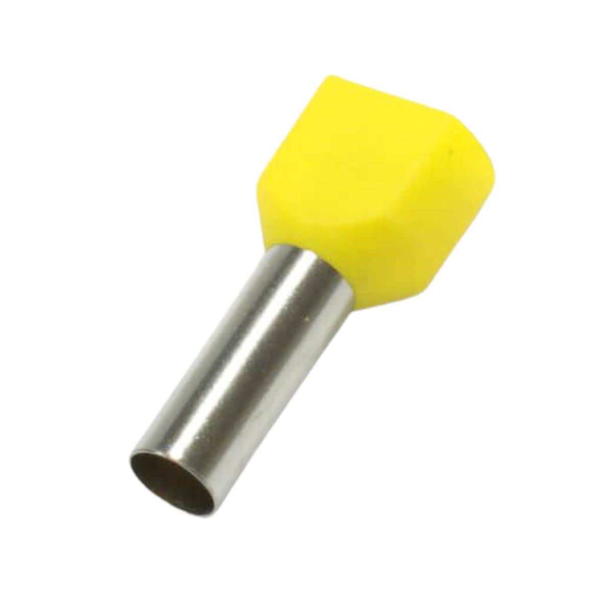 Terminal Tubular (Ilhos) Duplo 6,00Mm (10Awg) Pre-Isolado Amarelo 692356 Magnet