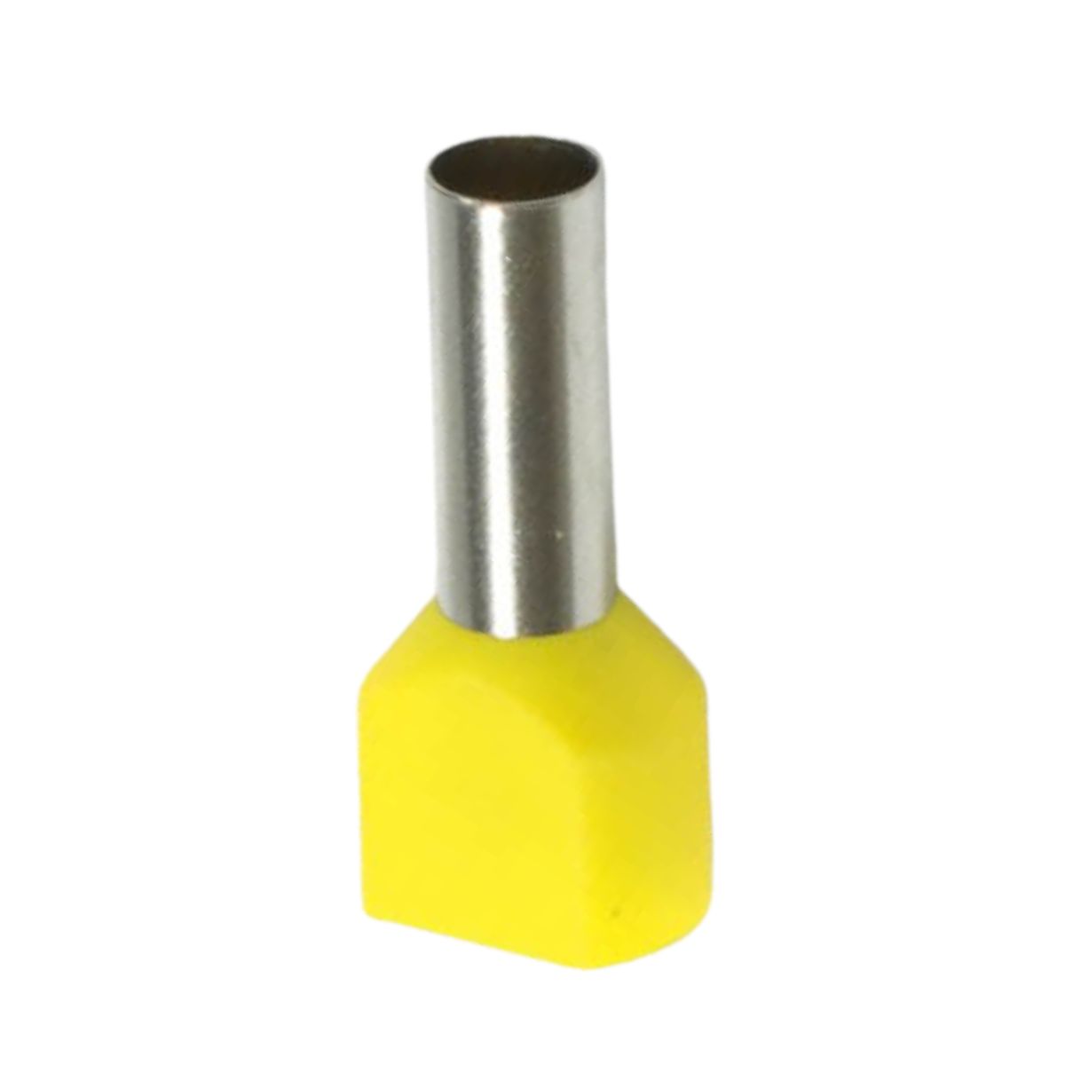 Terminal Tubular (Ilhos) Duplo 6,00Mm (10Awg) Pre-Isolado Amarelo 692356 Magnet