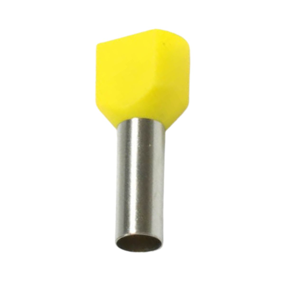 Terminal Tubular (Ilhos) Duplo 6,00Mm (10Awg) Pre-Isolado Amarelo 692356 Magnet