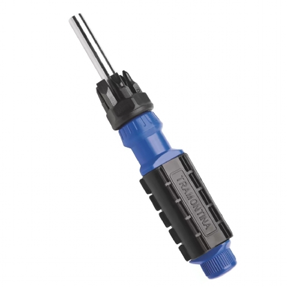 Kit Ferramentas 8 Unidades 1 Trena 2 Metros , 1 Cabo 2 Pontas Fenda E 4 Pontas - Tramontina