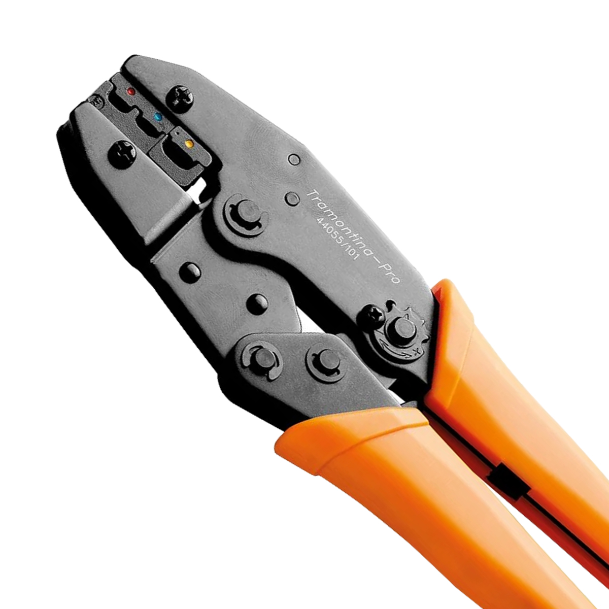 Alicate Crimpador Terminal Isolado 0,50-6,00Mm Laranja Com Catraca - Tramontina