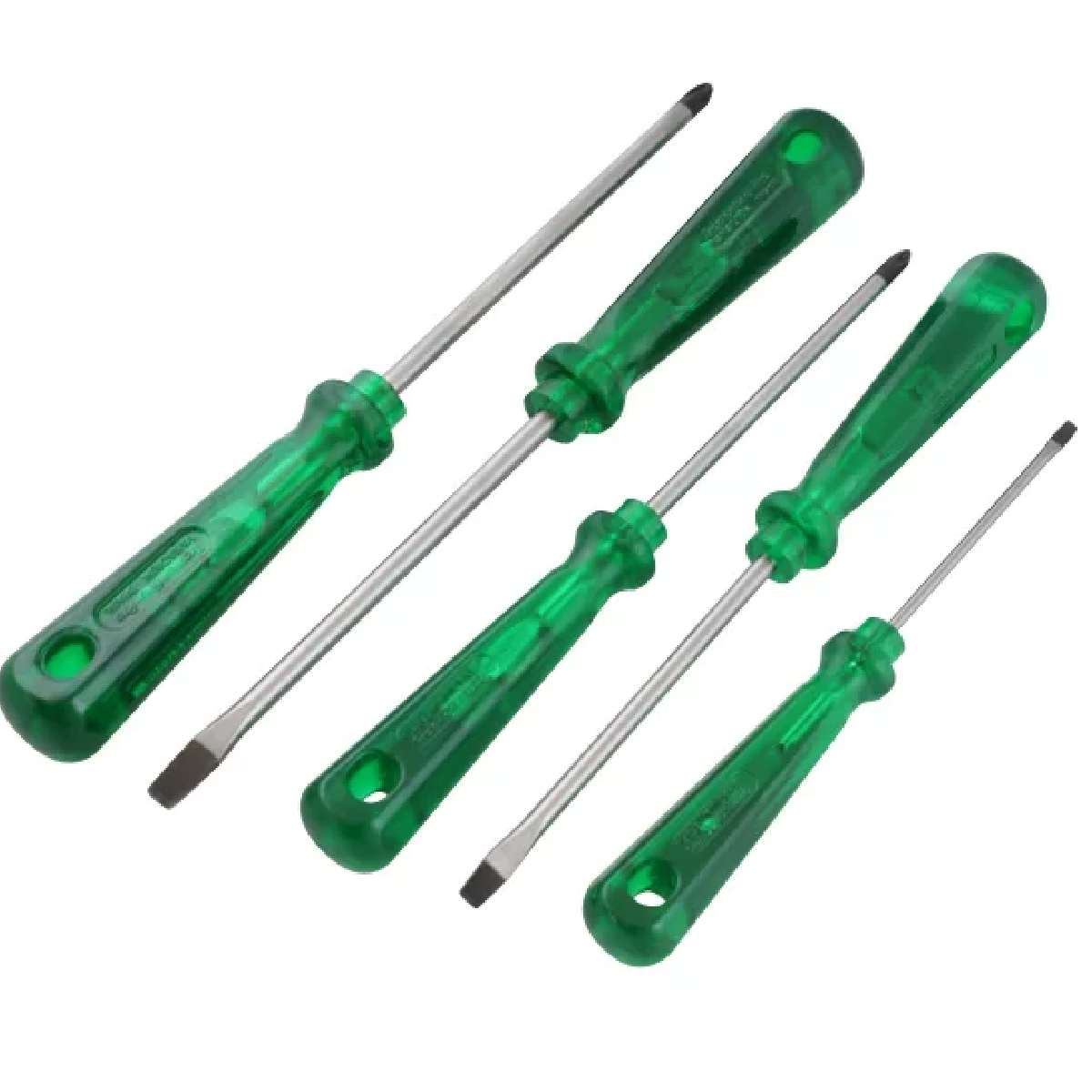 Jogo Chave Fenda 5 Chaves Ponta Chata/Cruzada - Tramontina