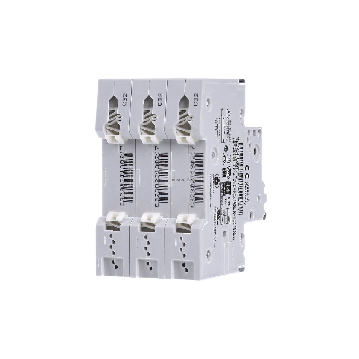 Disjuntor Mini Din Tripolar 32A Curva C 20kA 220/380V - Siemens