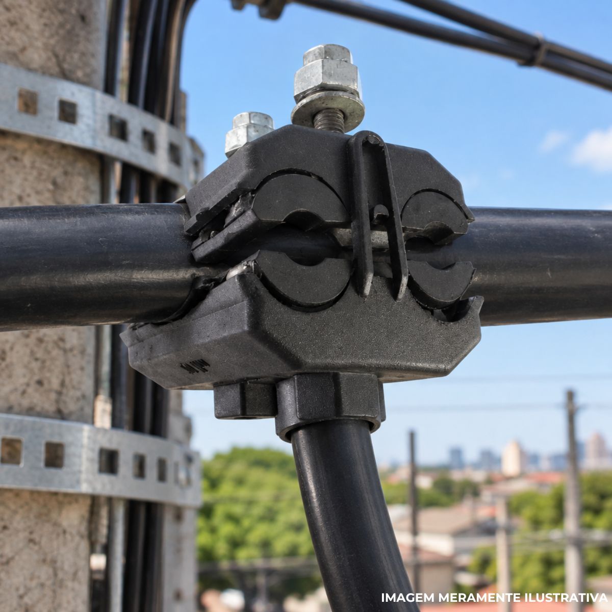 Conector Derivação Polímero Perfurante Princ 70-240Mm - Intelli
