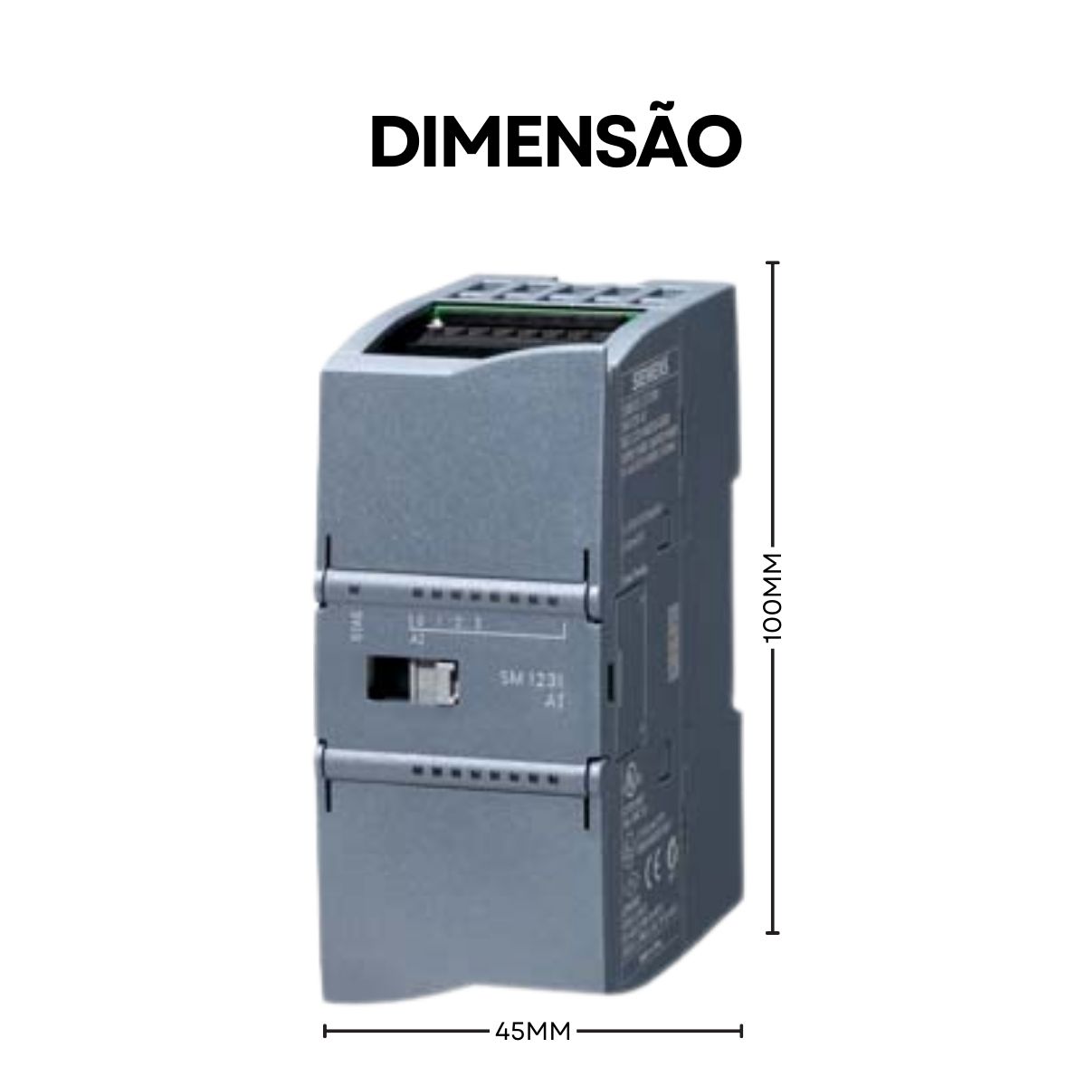 Modulo Expansao Clp Entrada Analogica 4ea Sm 1231 Simatic S7