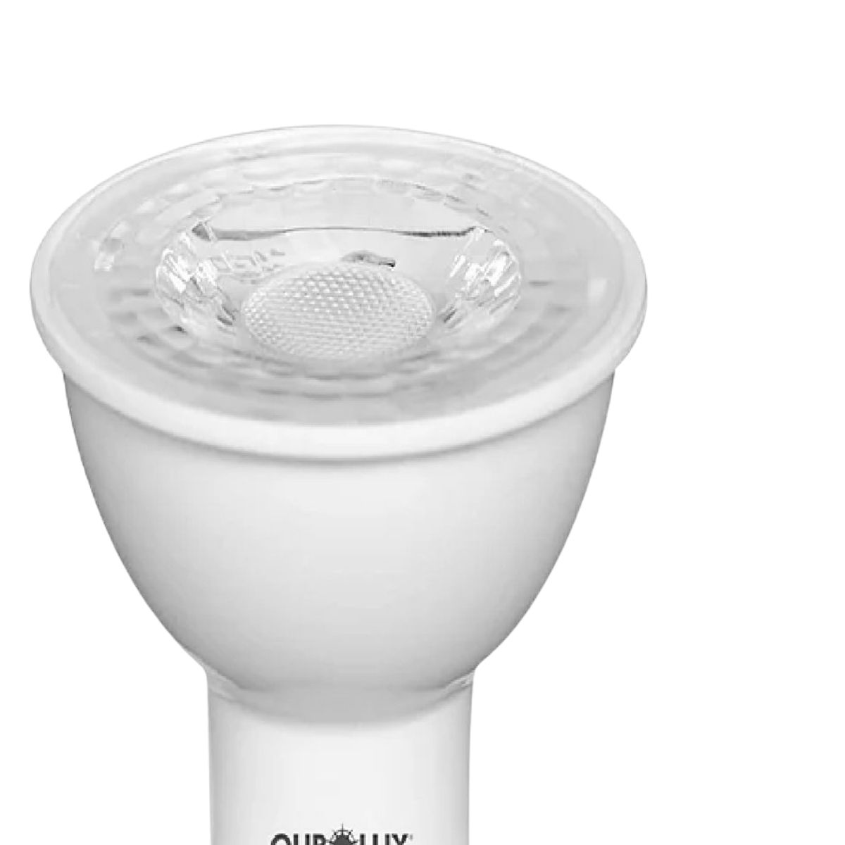 Lâmpada Led Dicroica Mr16 6W Bivolt Gu10 6400K Branco Frio Luz Branca 420Lm 38G - Ourolux