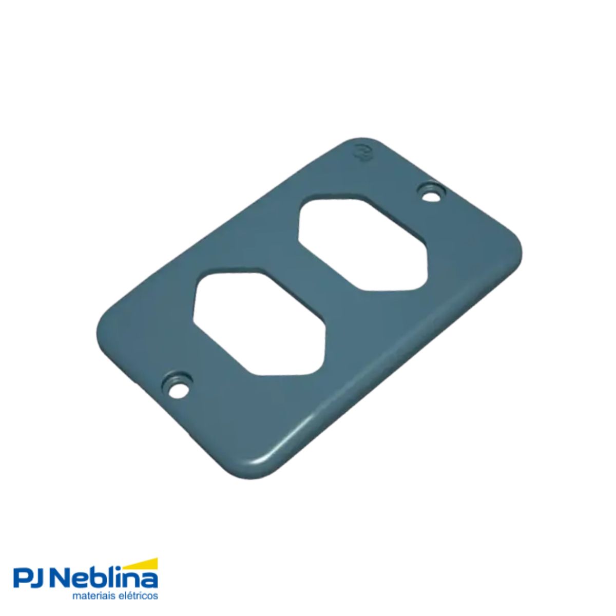 Tampa Condulete 2 Tom Hexagonal Pvc 1Pol Cz S/Vedação - Tigre