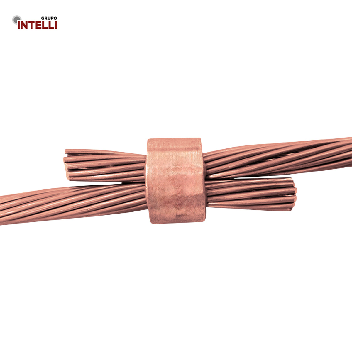 Conector Aterramento Compressão Simples Cobre Cabo/Cabo 35-70Mm Sacc 10314 Intelli