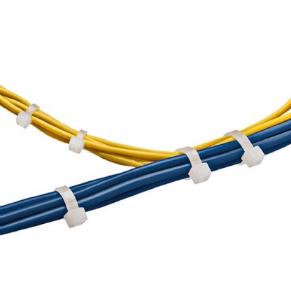 Abraçadeiras Flexível Nylon 39cm Branca 100 Unidades - Hellermann