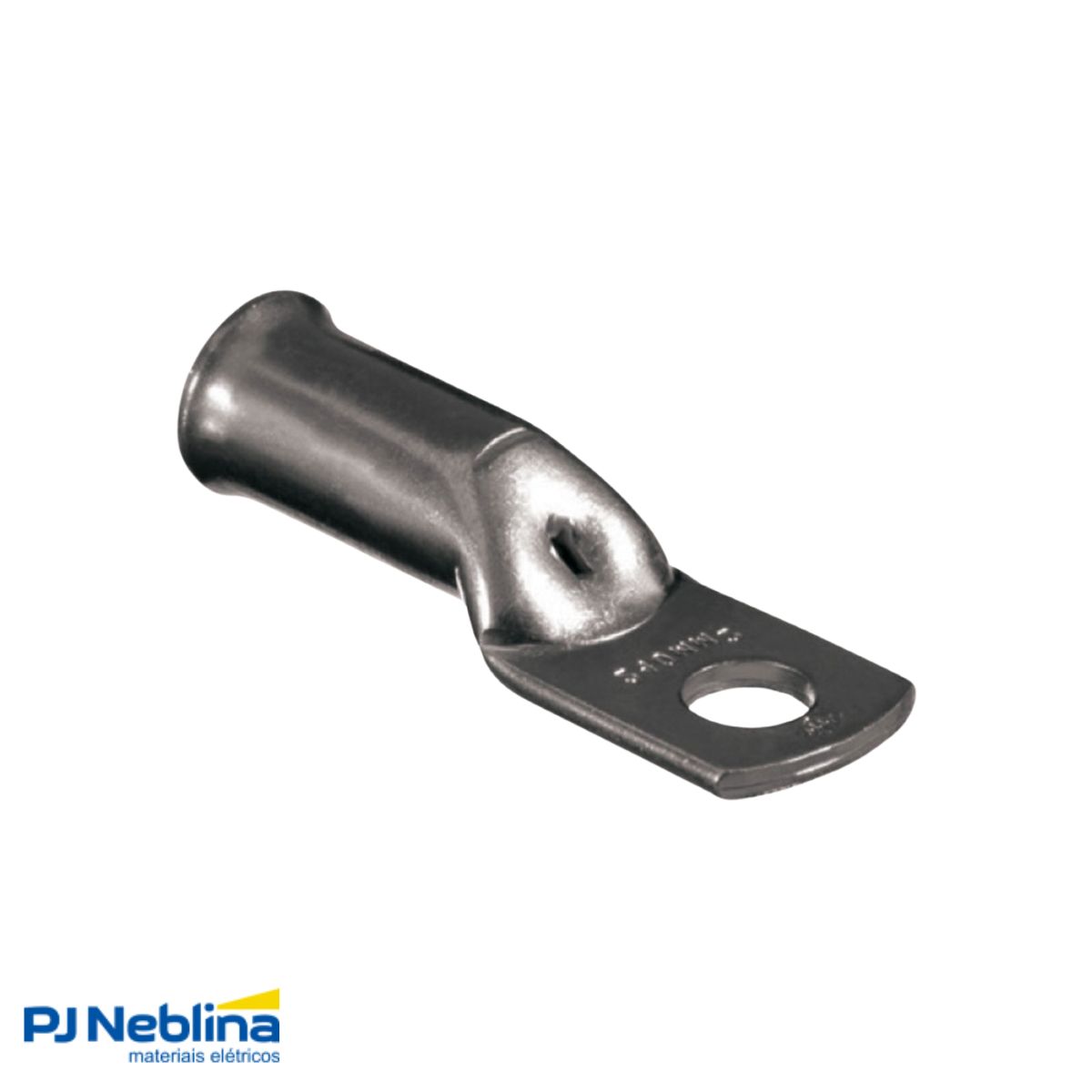 Terminal Compressao 95mm 2 Compr 1 Furo F=10,5mm 3/8 (m10)