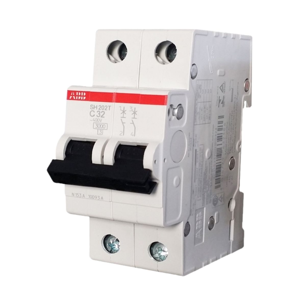 Disjuntor Mini Din Bipolar 25A Curva C 5Ka 230V - Abb