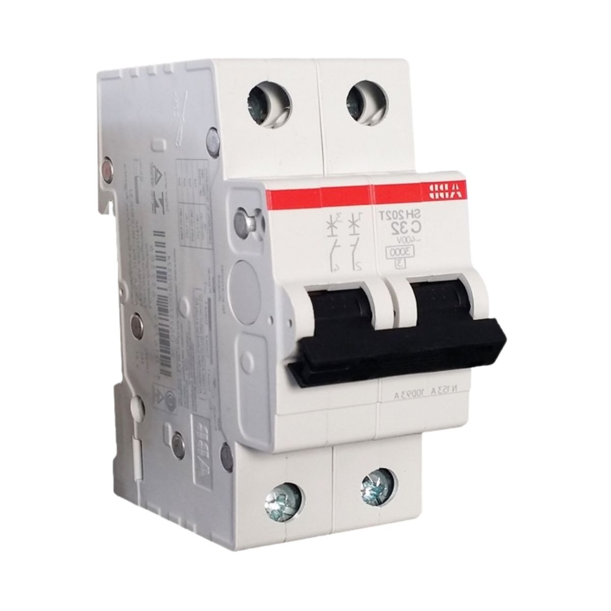 Disjuntor Mini Din Bipolar 25A Curva C 5Ka 230V - Abb