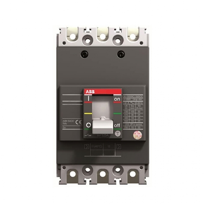 Disjuntor Caixa Moldada Tripolar 80A 18Ka 380/415V A1B125TMF0803PFF - ABB