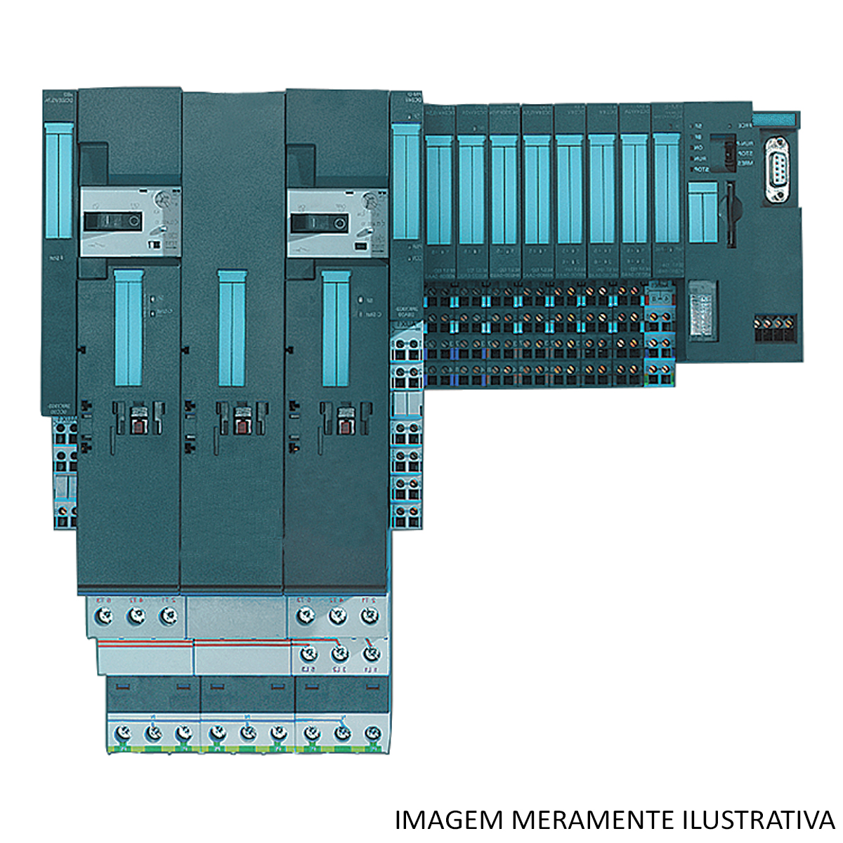 Módulo Expansão Clp Entrada Digital 2Ed Simatic Et 200S Embalagem 5 Peças 6ES71314FB000AB0 - Siemens