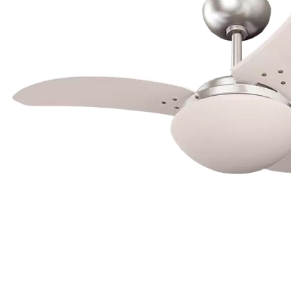 Ventilador Teto 110/127V 138,7W 3 Pás Solano Aço Escovado - Tron Ventiladores