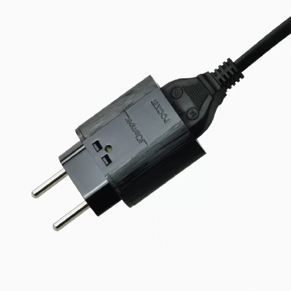 Plug Protetor Contra Surtos/Raios DPS 2 Pinos 10A Preto - Clamper