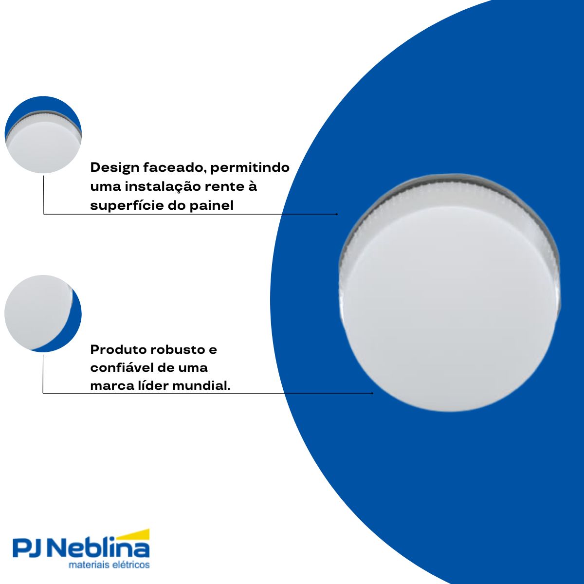 Frontal Sinaleiro Faceado Red 22,5mm Plastico Bc Plastico Pt