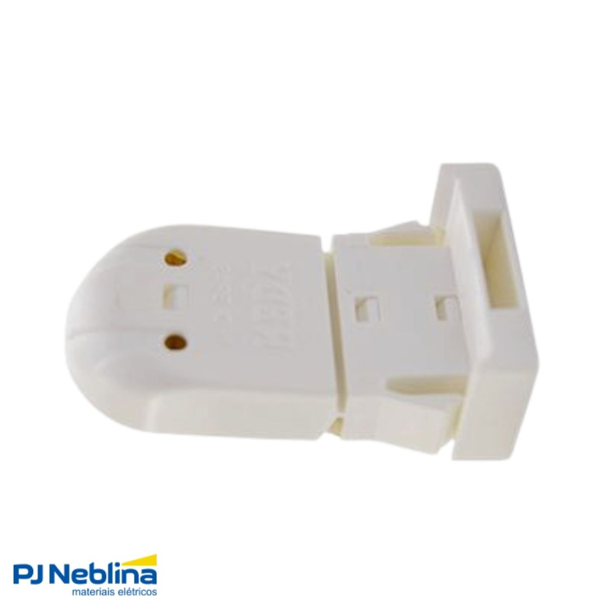 Soquete Lâmpada Poliamida Inclinado G13 2A 250V Engate Rápido Anti-Vibratorio - Redy