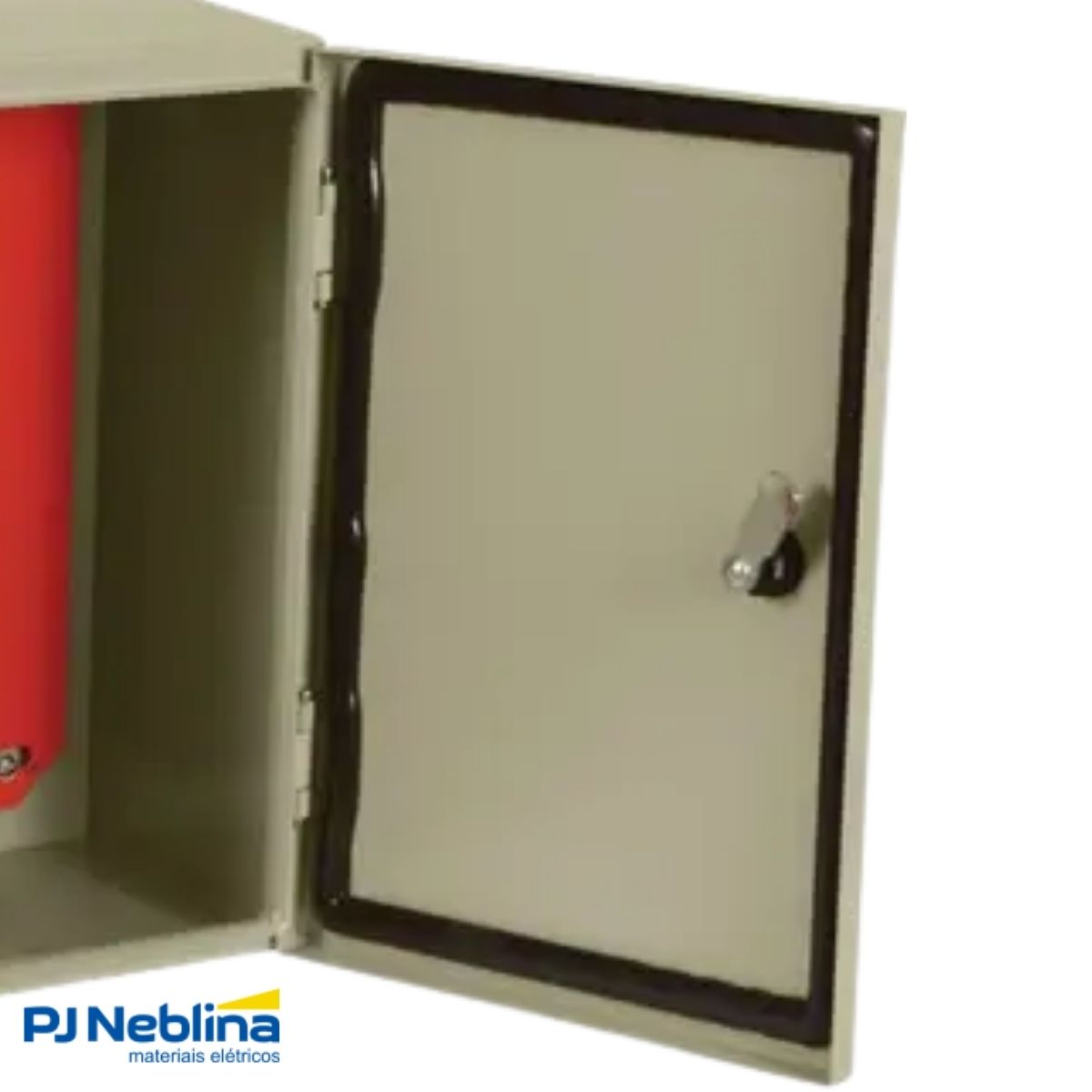 Quadro Comando Sobrepor Metálico Bg (Ral 7032) 400X300X200Mm Porta Lisa - Cemar