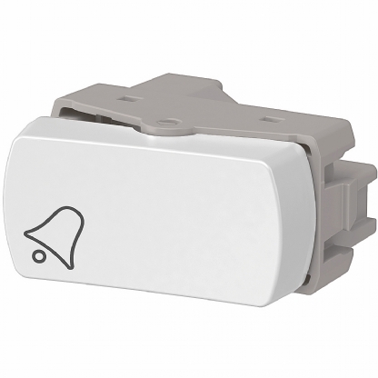 Módulo Pulsador Campainha 1 Módulo 10A 250V Branco Miluz S3B72460 - Schneider Electric