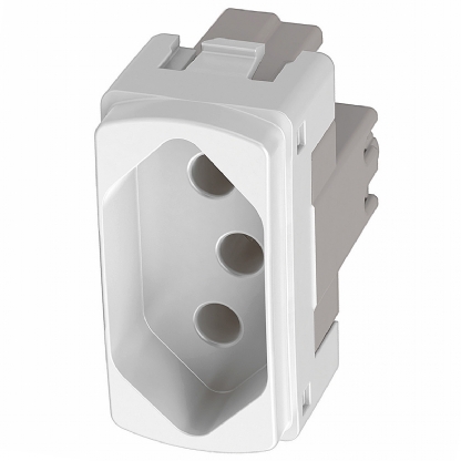 Módulo Tomada 20A Miluz Branco - Schneider Electric