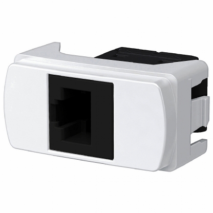 Módulo Tomada Rede RJ45 Cat5E Miluz Branco - Schneider Electric