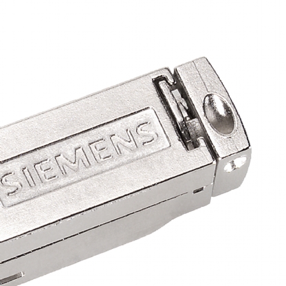 Conector Modular Industrial Blindado Rj45 Macho 180G Cat5 8 Vias Prata 6GK19011BB112AA0 - Siemens