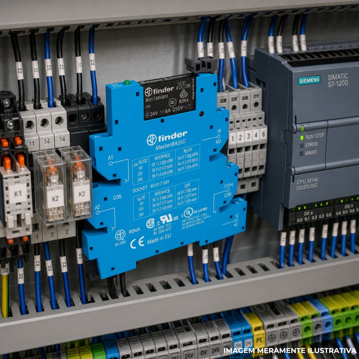 Rele Interface Acoplado 6a 24vca/cc 1rev (spdt)