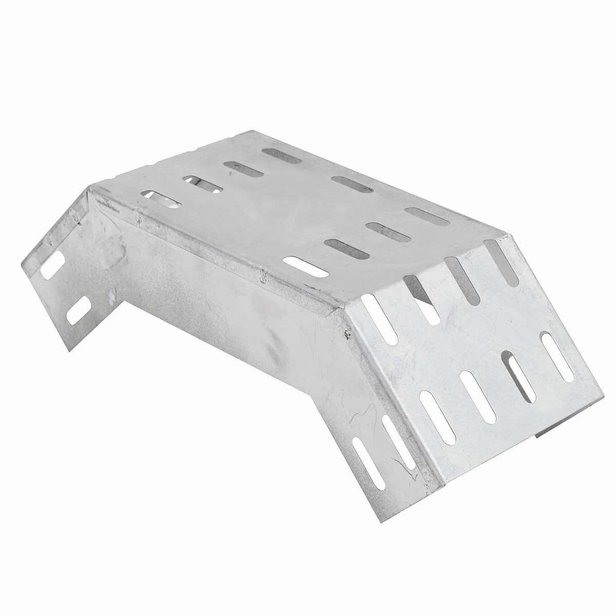 Curva Vertical Externa Aço Para Eletrocalha 90G Tipo U 100X50Mm Pré Zincado