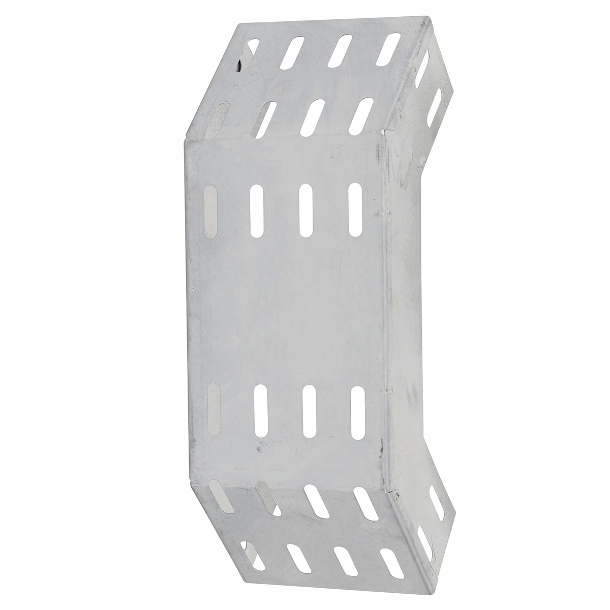 Curva Vertical Externa Aço Para Eletrocalha 90G Tipo U 100X50Mm Pré Zincado