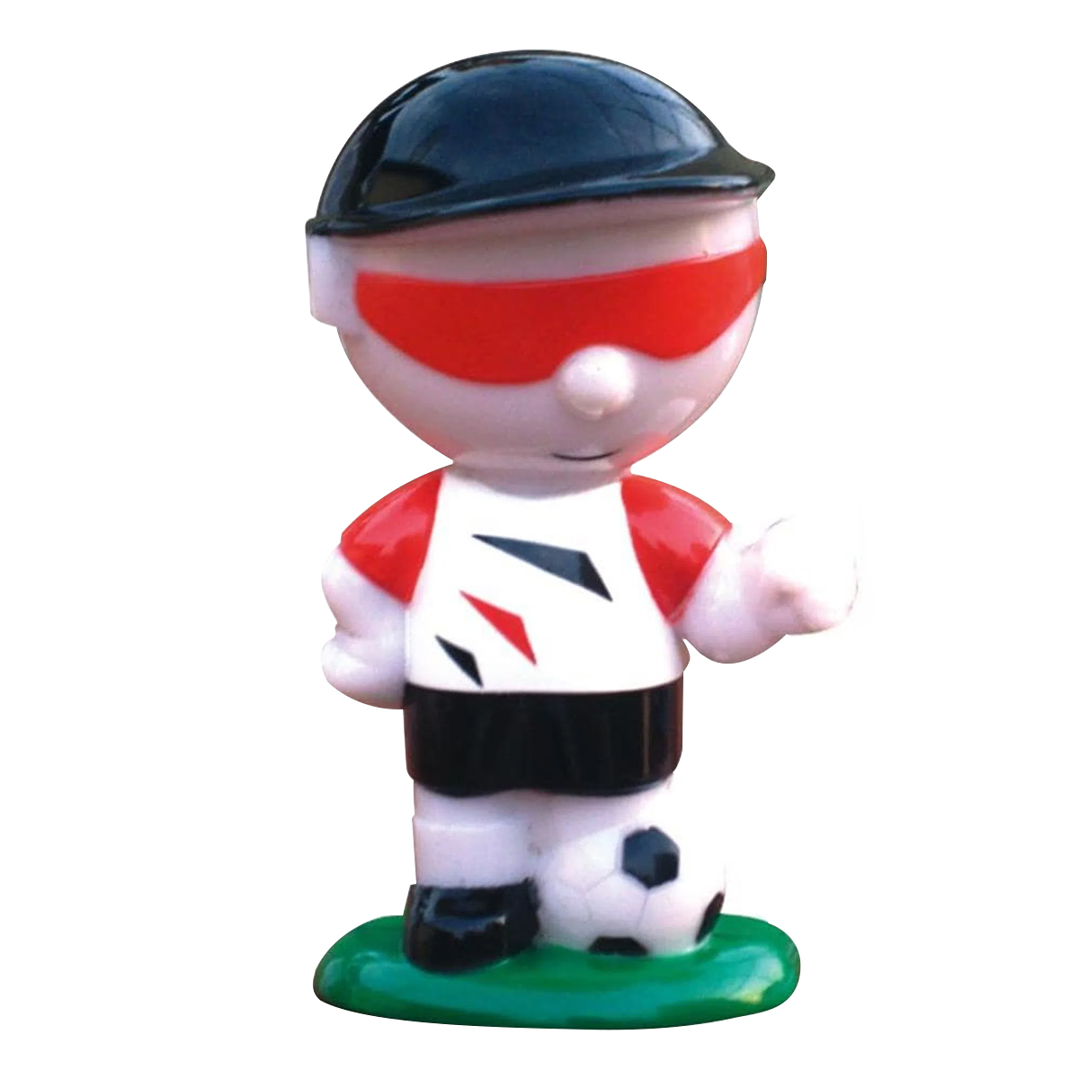 Luz Noturna Time De Futebol Com Led Bivolt Manual 1W Preto E Vermelho 6142 - Dni