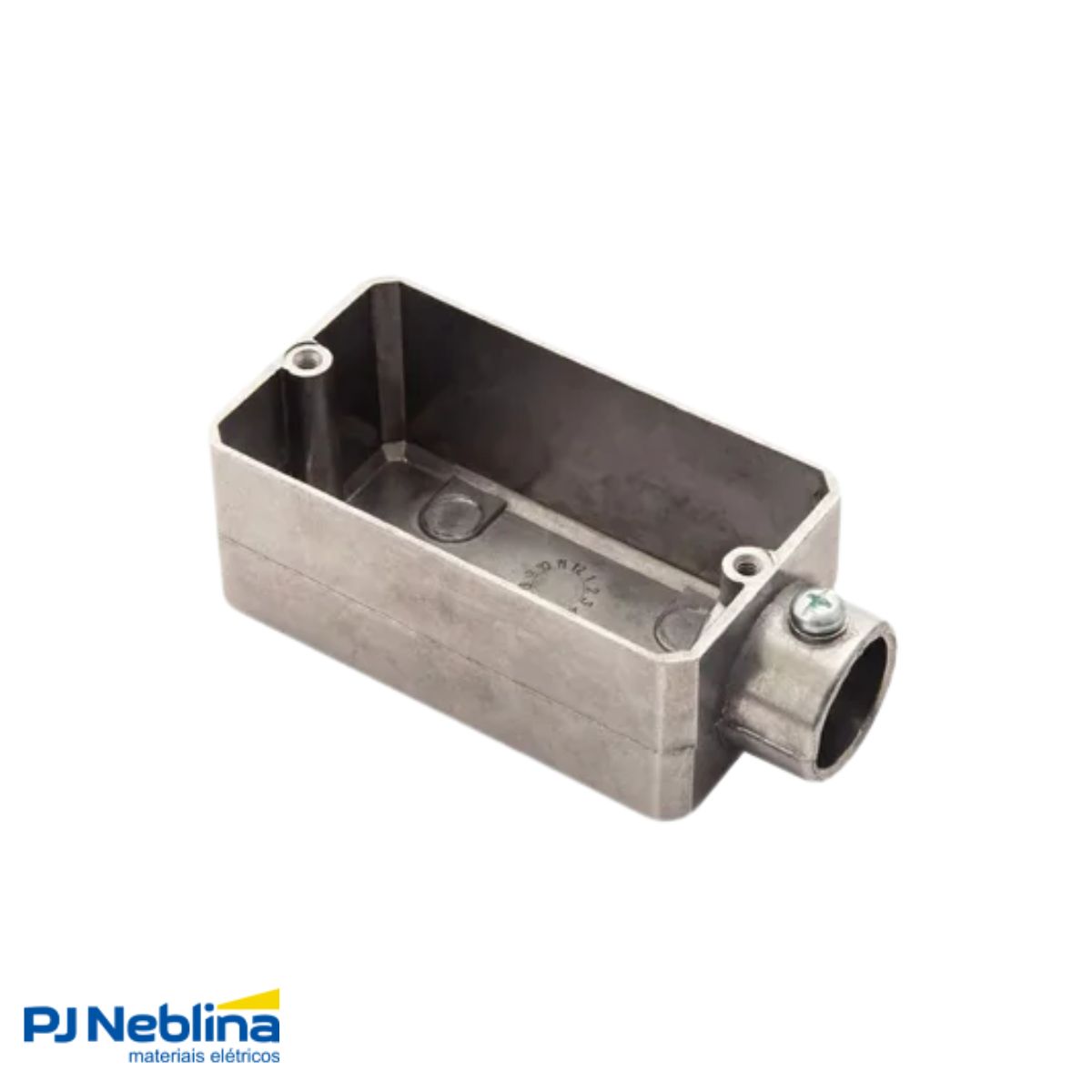 Condulete Alumínio Fixo Tipo E 3/4 S/Rosca S/Pintura S/Tampa S/Vedação - Tramontina