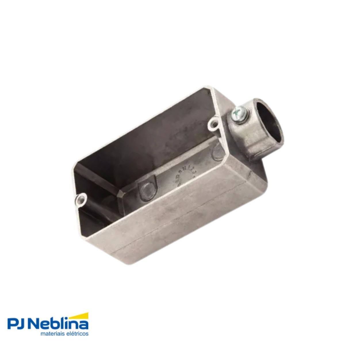 Condulete Alumínio Fixo Tipo E 3/4 S/Rosca S/Pintura S/Tampa S/Vedação - Tramontina