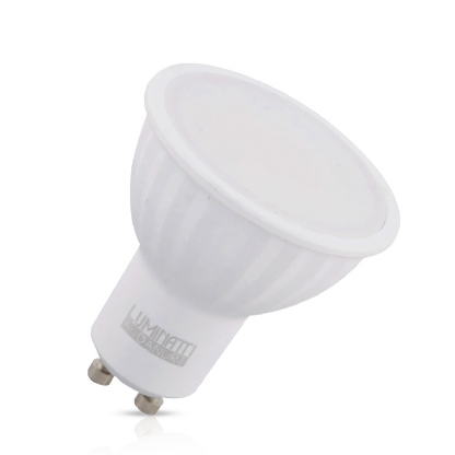 Lâmpada Led Dicroica Mr16 4,5W Bivolt Gu10 2700K Luz Amarela - Luminatti