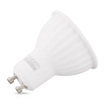 Lâmpada Led Dicroica Mr16 4,5W Bivolt Gu10 2700K Luz Amarela - Luminatti