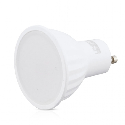 Lâmpada Led Dicroica Mr16 4,5W Bivolt Gu10 2700K Luz Amarela - Luminatti