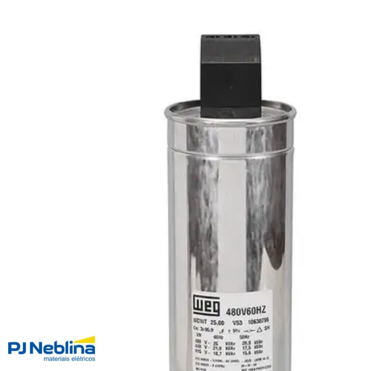 Capacitor Correção Fator Potencia Heavy Duty Trifásico 15Kvar 380V 60Hz - Weg