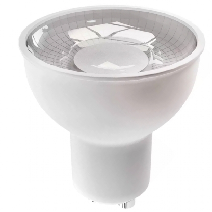 Lâmpada Led Dicroica Mr16 8W 110V Gu10 2700K Luz Amarela Dimerizável - Luminatti