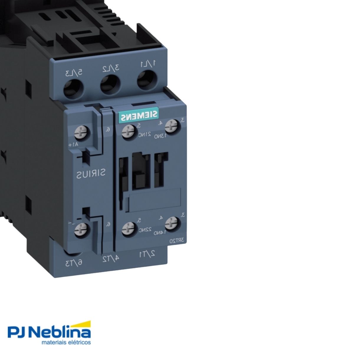 Contator Potencia Tripolar 12A 24Vcc 1Na+1Nf - Siemens