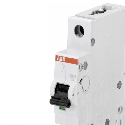 Disjuntor Mini Din Unipolar 63A Curva C 10Ka 230V S201-C63A - ABB