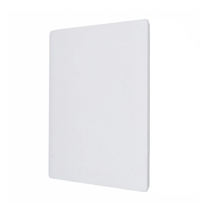 Placa Acabamento Cego 4X4 Com Suporte Zeffia Branco - Pial