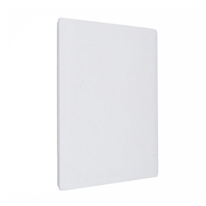 Placa Acabamento Cego 4X4 Com Suporte Zeffia Branco - Pial