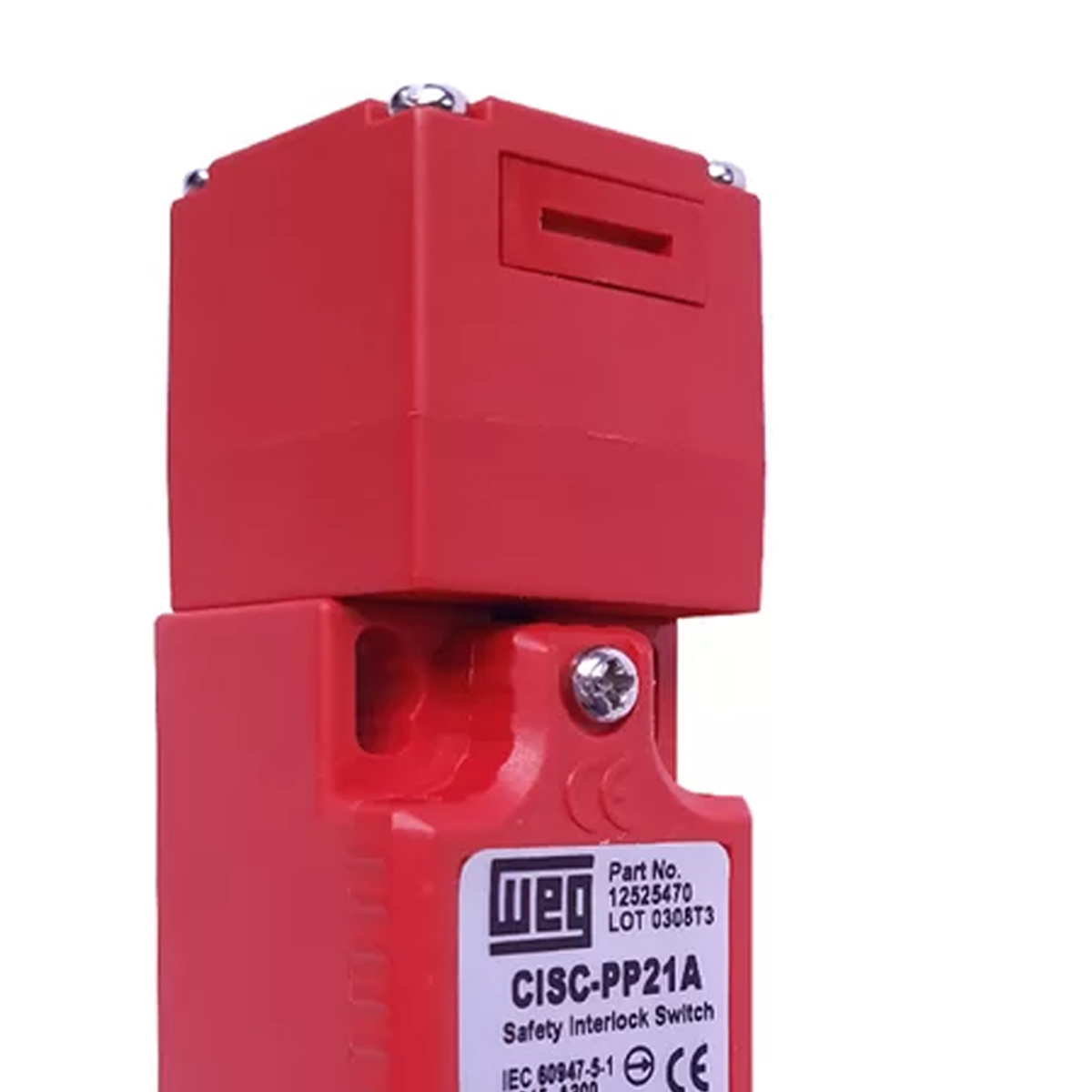 Chave Segurança Intertravamento Plástico 3A Ip67 M20 Vermelho Weg