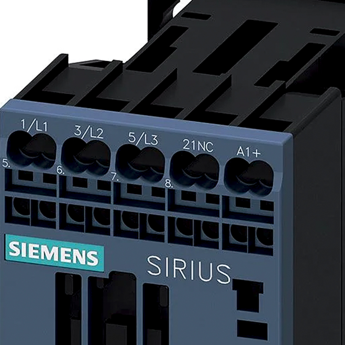 Contator Potência Tripolar 9A 24Vcc 1Nf 3RT20162BB42 Siemens