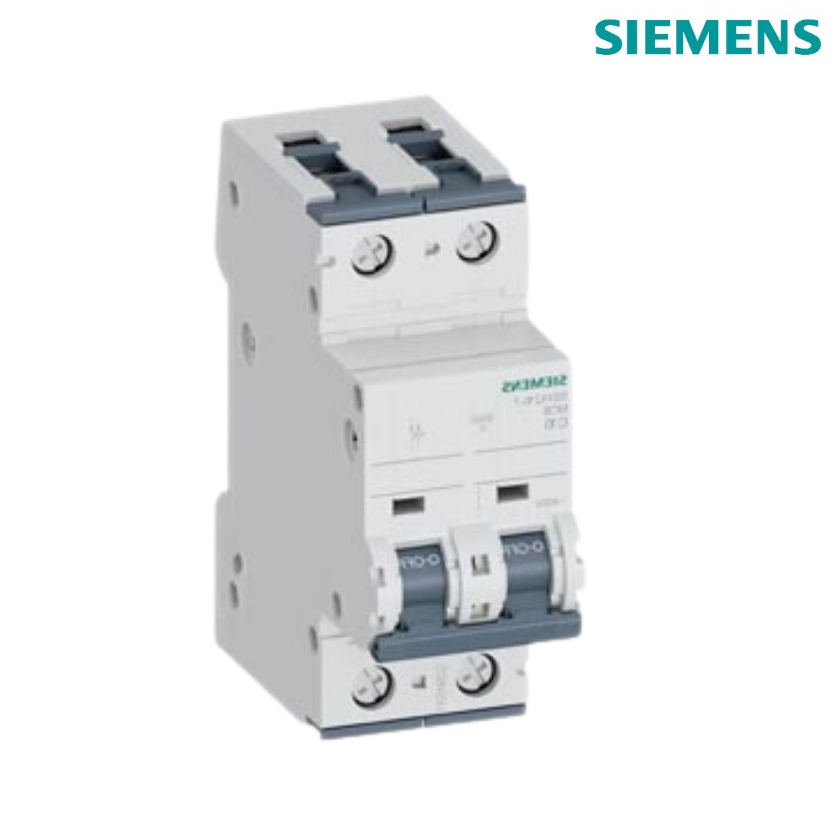 Disjuntor Mini Din Bipolar 10A Curva C 20Ka 220/380V 5SY42107 - Siemens