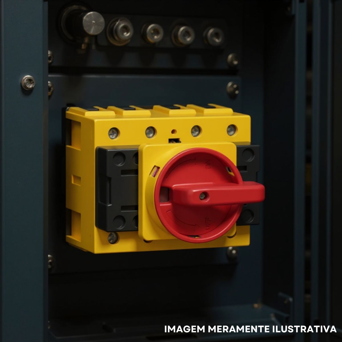 Chave Seccionadora Rotativa Sob Carga 3 Polos 100A Topo Manopla - Weg