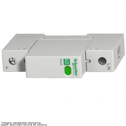 Protetor Surto Easy9 1P 45Ka Classe II EZ9L33145 - Schneider Electric