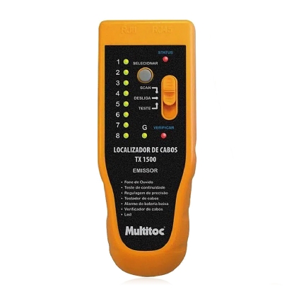 Kit Testador Localizador De Cabo Tx-1500 - Multitoc