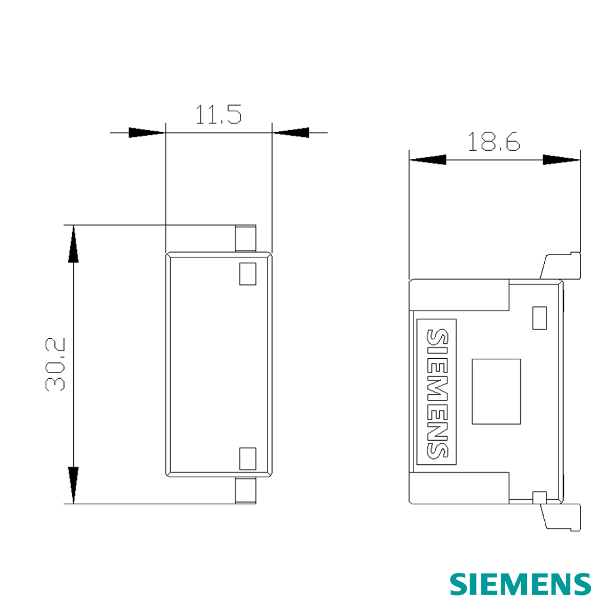 Supressor Varistor Para Contator 3Rt2926-1Bb00 3RT29261BB00 Siemens