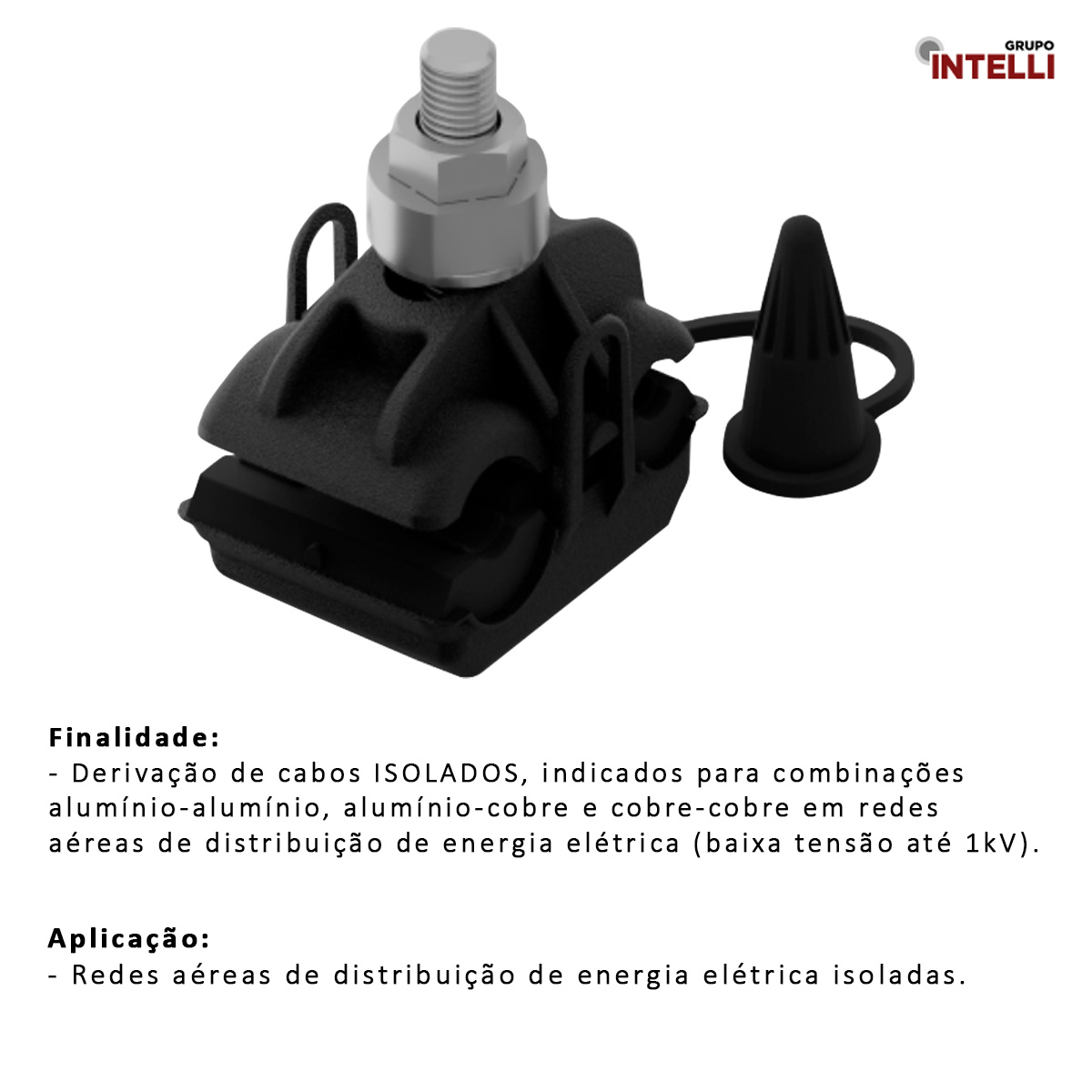 Conector Derivação Polímero Perfurante Principal 50-240Mm Cdp 39851 Intelli